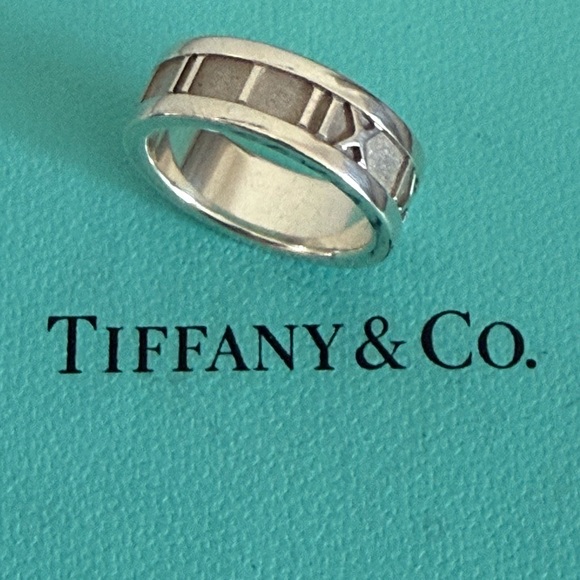 TIFFANY & CO. Atlas 1995 Ring in Sterling Silver